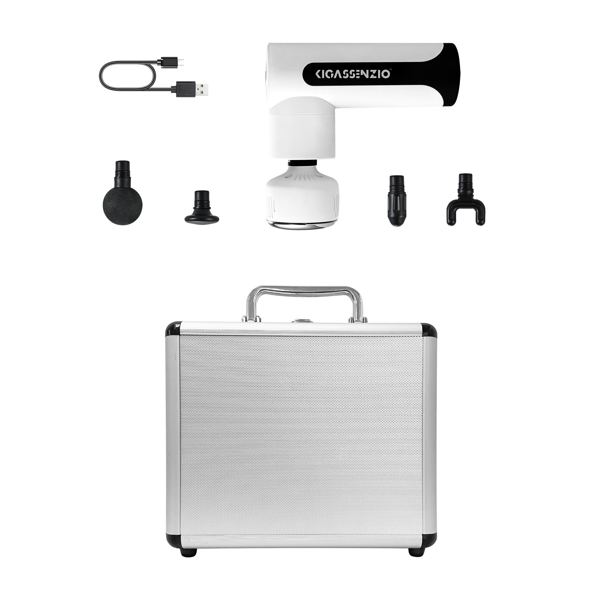 Deep Tissue Muscle Massage Gun With Hot and Cold Therapy.