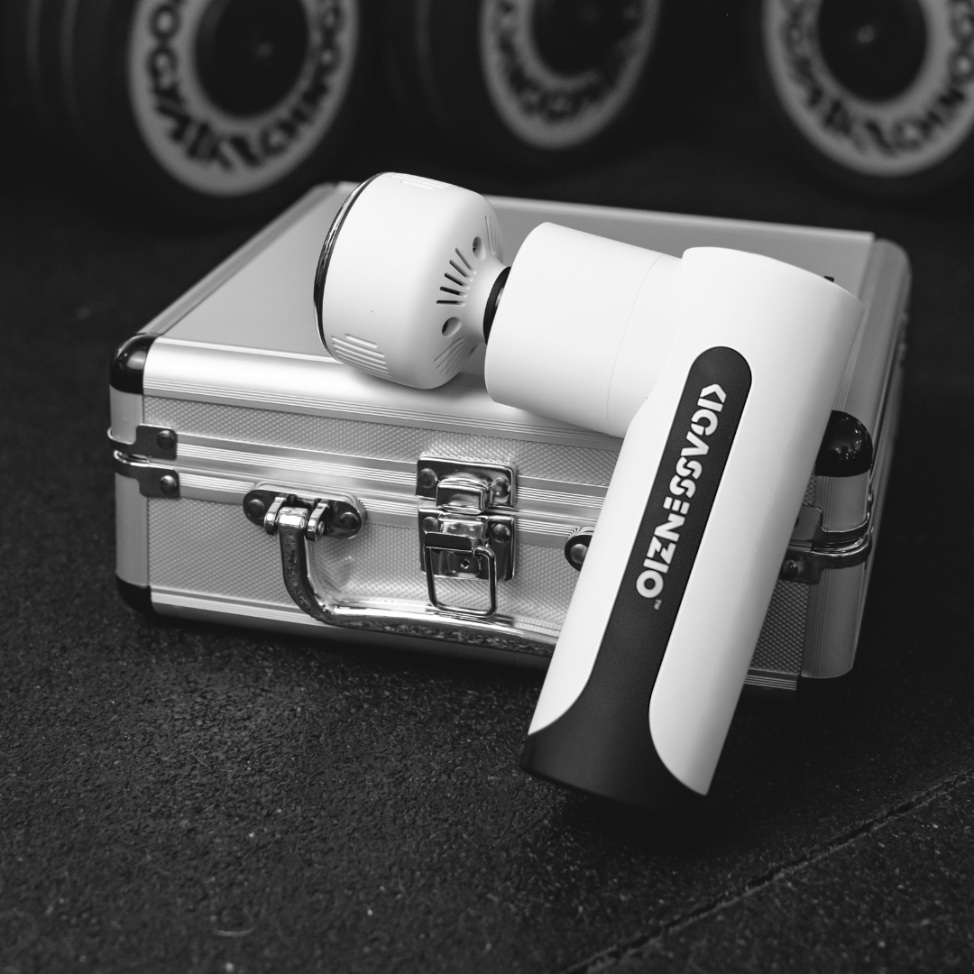 Massage Gun Heat & Cold White