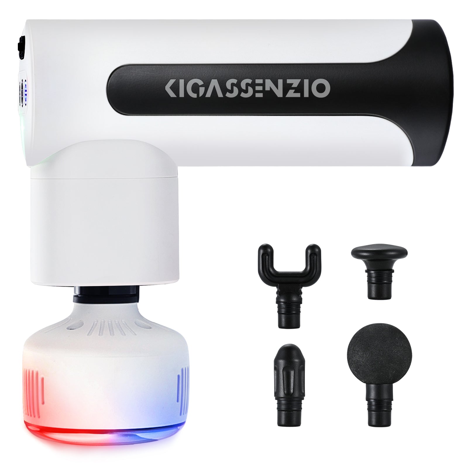 Massage Gun Heat & Cold White