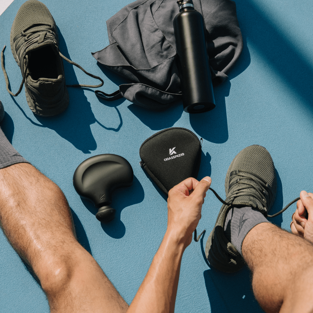 Pistola per massaggio mini nera