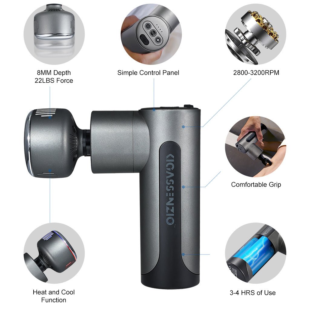 massager gun components