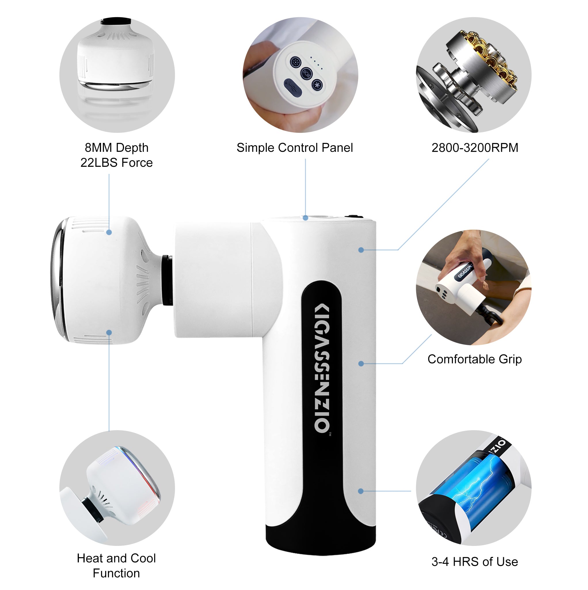 Hot and Cold Massage Gun